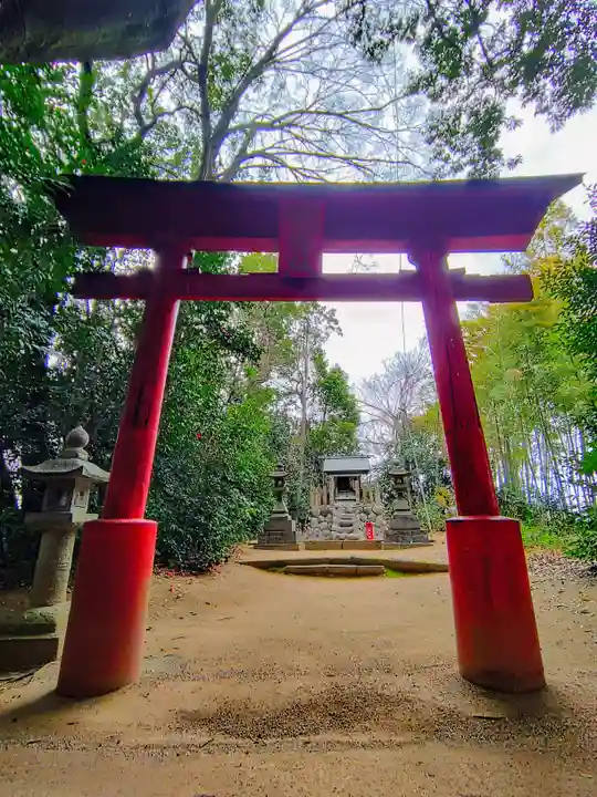津嶋社(北島町)の鳥居