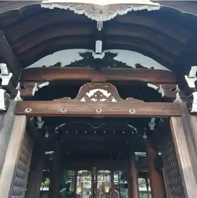白金氷川神社の本殿・本堂