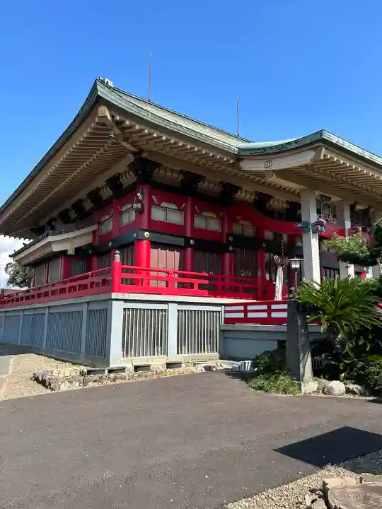 千葉寺の本殿・本堂