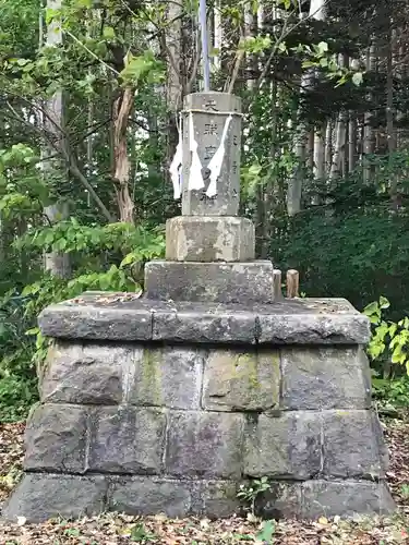 赤井川神社の塔