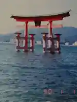 厳島神社の鳥居