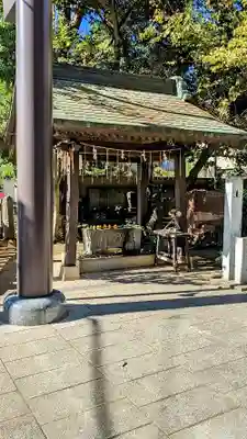 柏諏訪神社の手水舎