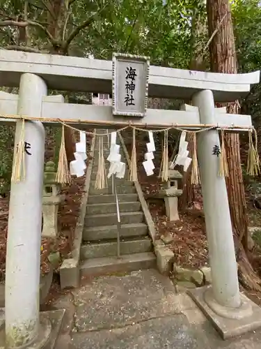 海神社の鳥居