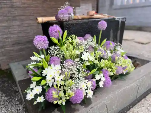 上尾御嶽神社の手水