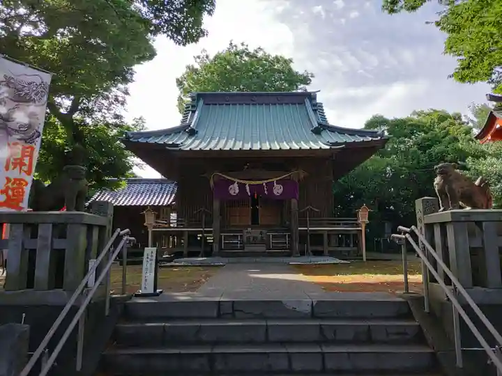 久里浜八幡神社の本殿・本堂