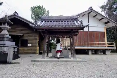 東端八劔神社の手水舎