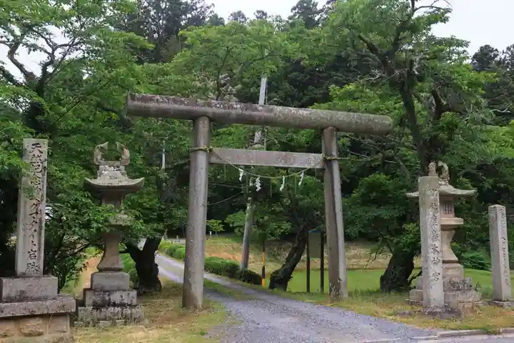 鹿島大神宮の鳥居