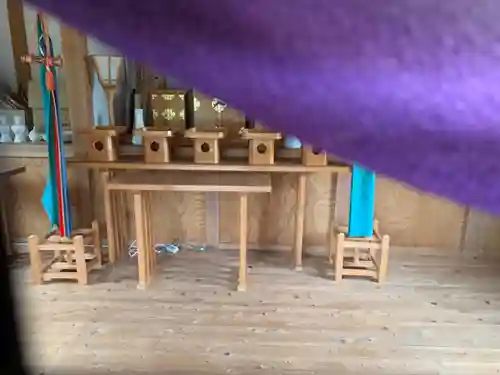 作木神社の本殿・本堂