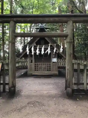 宝登山神社奥宮の鳥居