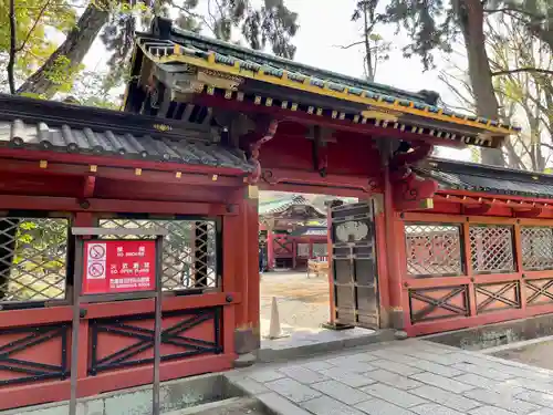 根津神社の山門・神門