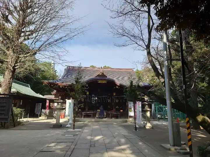 渋谷氷川神社の本殿・本堂