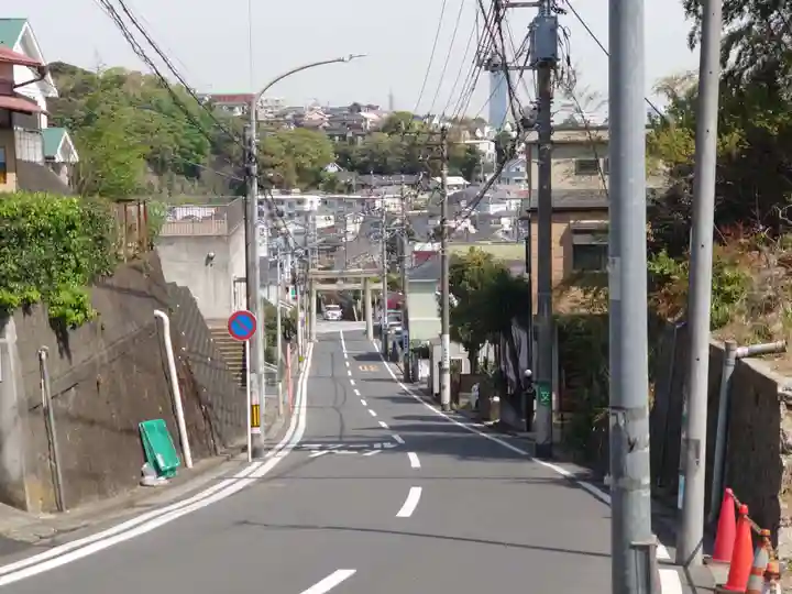 岡村天満宮の周辺