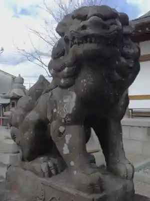 田中神社の狛犬