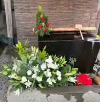 上尾御嶽神社の手水舎