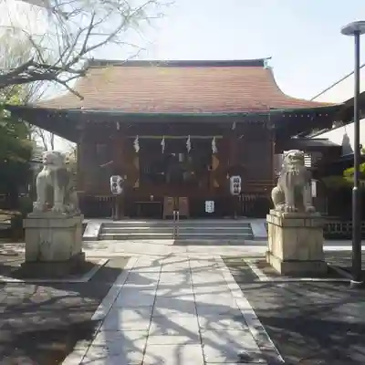 鎧神社の本殿・本堂