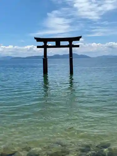 白鬚神社の鳥居