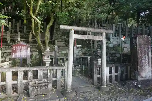 京都霊山護國神社の鳥居