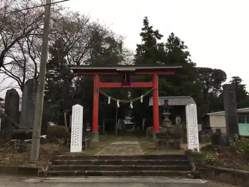 二宮赤城神社の鳥居