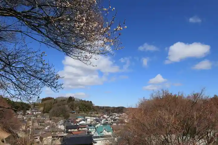 三春大神宮の景色