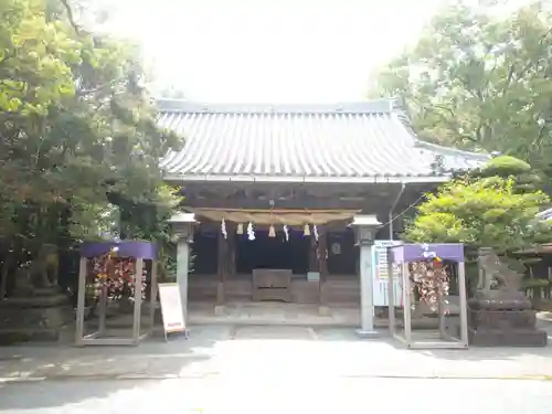 柳川総鎮守 日吉神社の本殿・本堂