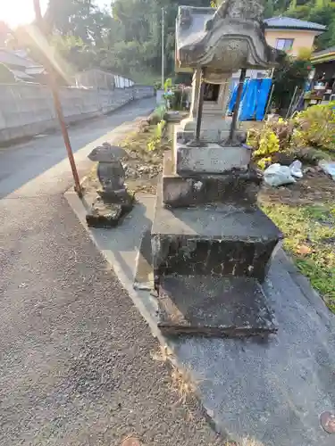 赤城神社 (勧農城跡)の末社・摂社