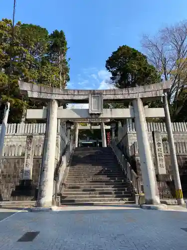 宮地嶽神社の鳥居