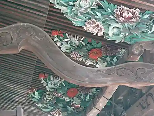 板倉雷電神社の芸術