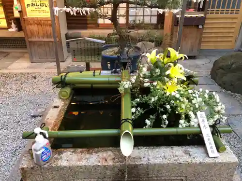 錦天満宮の手水舎