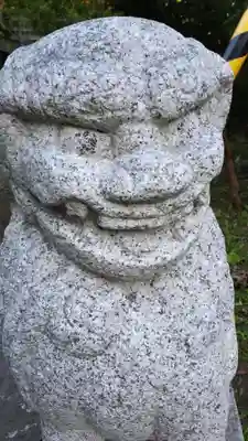 神恵内嚴島神社の狛犬