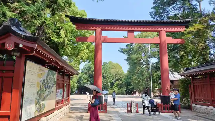 武蔵一宮氷川神社の鳥居