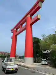 自凝島神社の鳥居