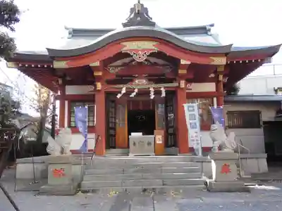 長浦神社の本殿・本堂