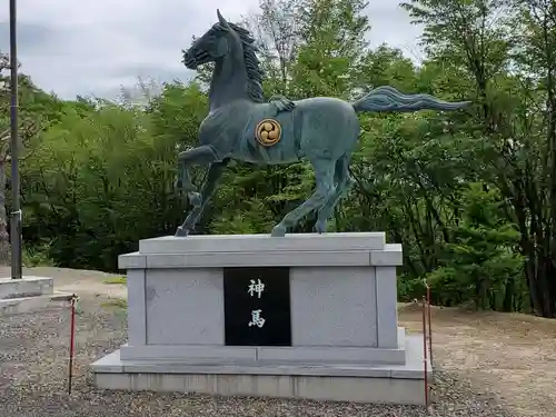 中富良野神社の狛犬