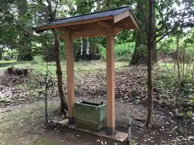 老尾神社の手水舎