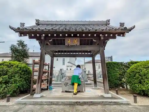 松林寺の手水舎