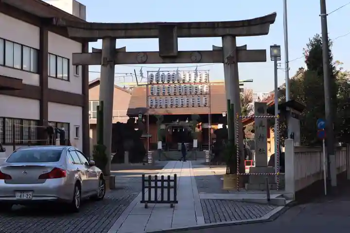 鶴見神社の鳥居