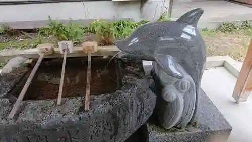 諏訪神社の手水