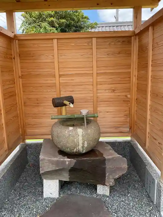 薬師寺の手水舎