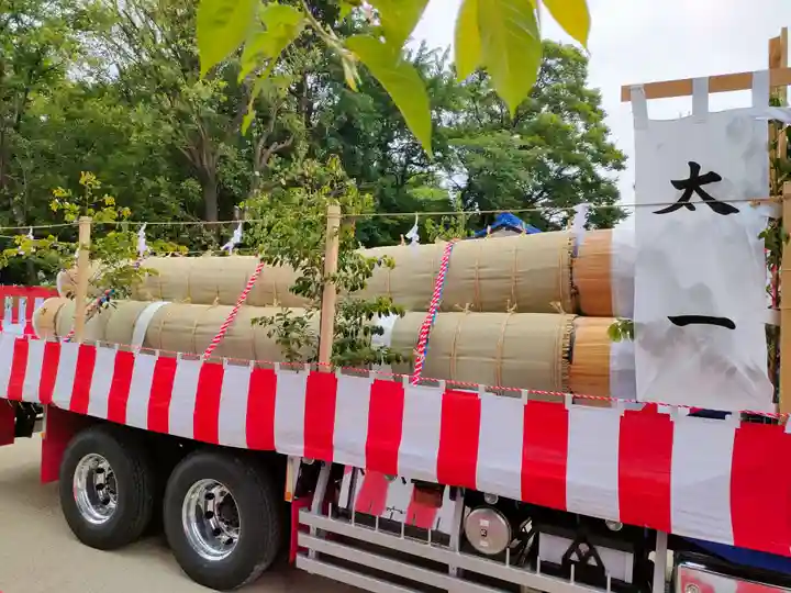 星大明社のお祭り