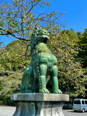 陶山神社の狛犬