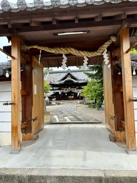 菅原天満宮(菅原神社)の山門・神門