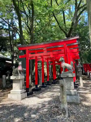 闇之森八幡社の鳥居