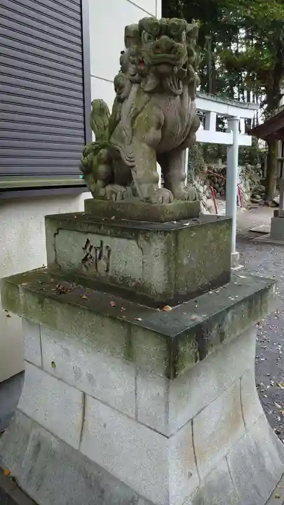 日吉神社の狛犬