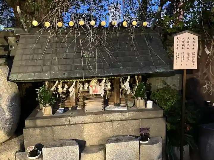 波除神社(波除稲荷神社)の末社・摂社