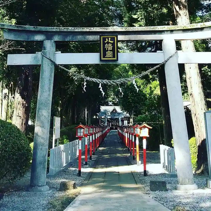 薬師寺八幡宮の鳥居