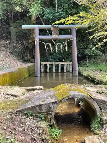 夜刀神社(愛宕神社境内社)の鳥居