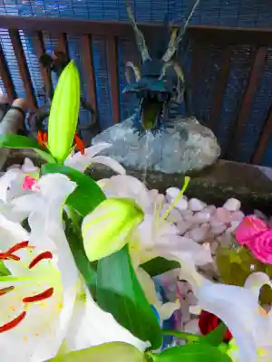 豊平神社の手水舎