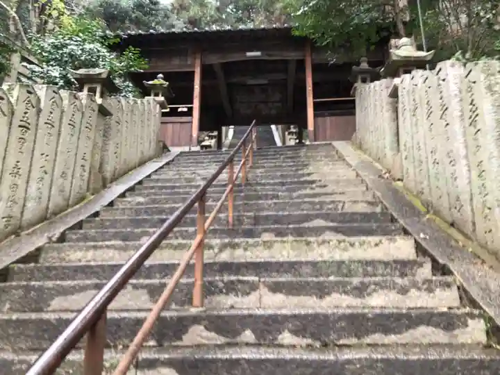 天別豊姫神社の山門・神門