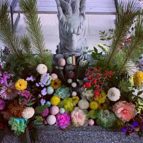 滑川神社 - 仕事と子どもの守り神の手水舎