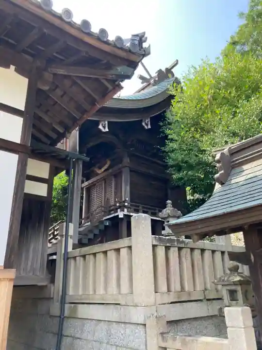 八幡神社の本殿・本堂